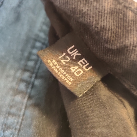 Momokrom Distressed Black Grunge Detailed Jeans Large 12 - Picture 5 of 5